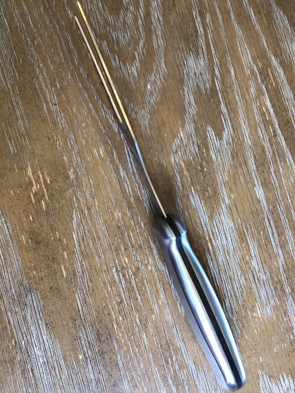 Ginsu Stainless Steel Carving Fork 2 Tine Meat Serving Fork 12”
